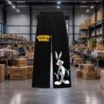 Loony Tunes | Premium Oversized Graphic Printed Baggy Trackpant for Men