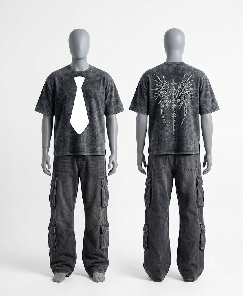 PHOTO-2026-07-23-20-19-58 Weird Schooler | Acid Wash Oversized T-Shirt for Men - Image 1